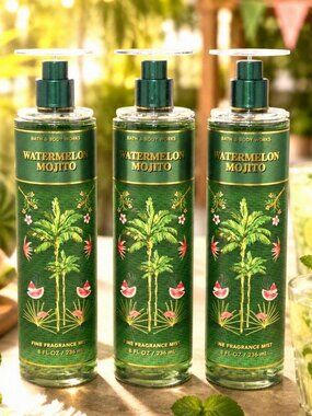 Bath & Body Works Watermelon Mojito Fine Fragrance Mist Set of 3